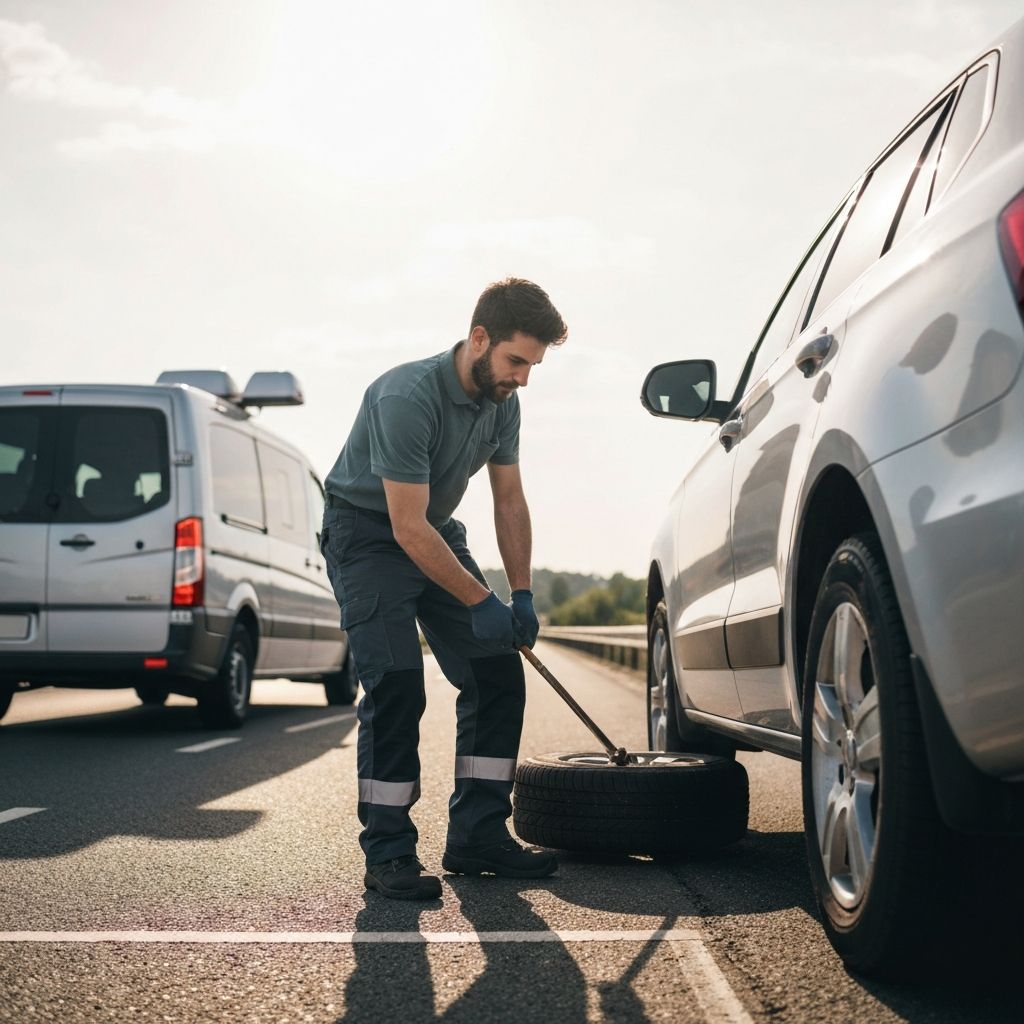 Dépannage pneu