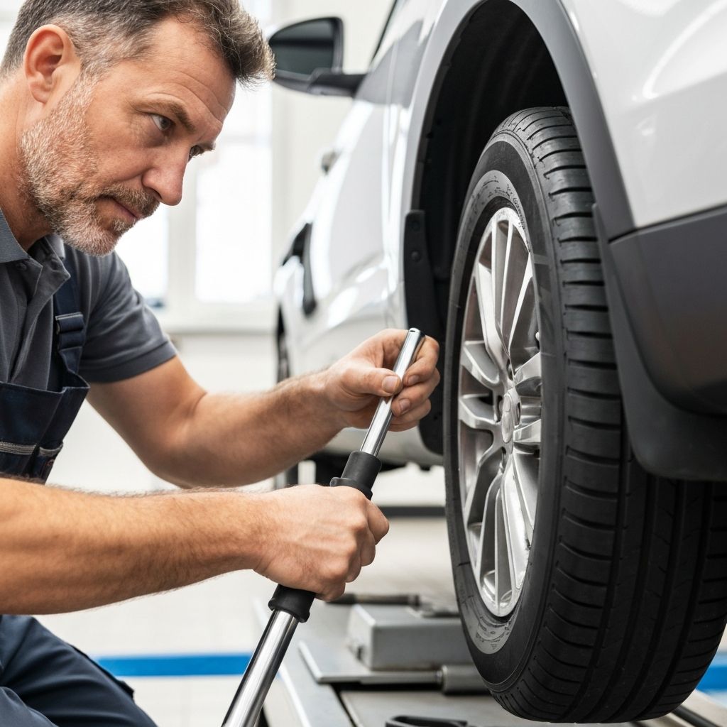 Réparation de pneu crevé