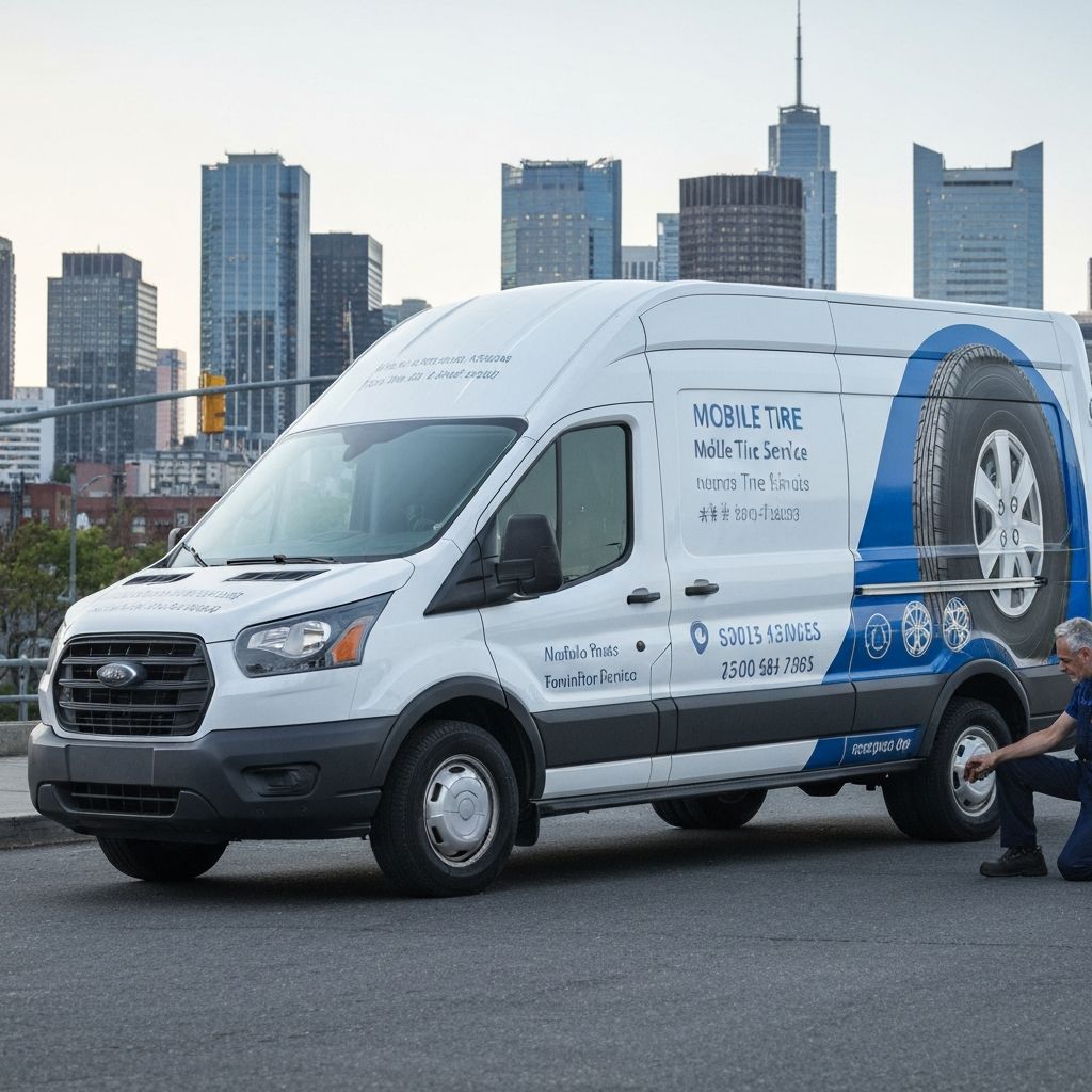 Service mobile sur place